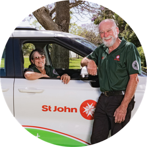 CtsVolunteers Community Transport Drivers smiling at the camera