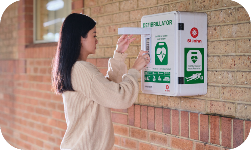 Defibrillator Registration